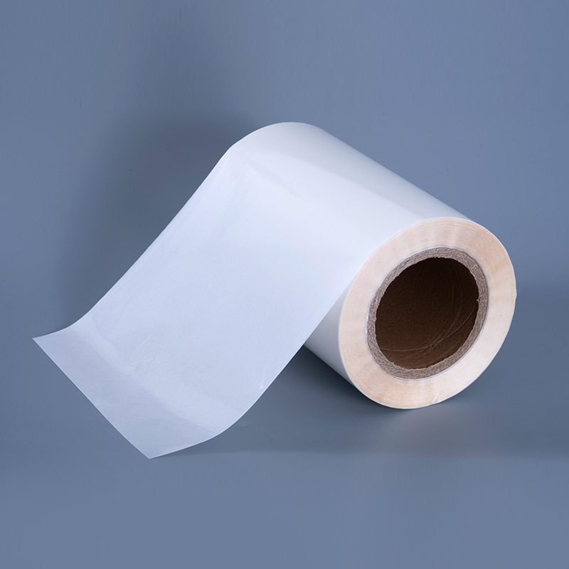 Rolo enorme de etiqueta de impressão de etiqueta de vinil de filme de poliéster autoadesivo transparente 50mic