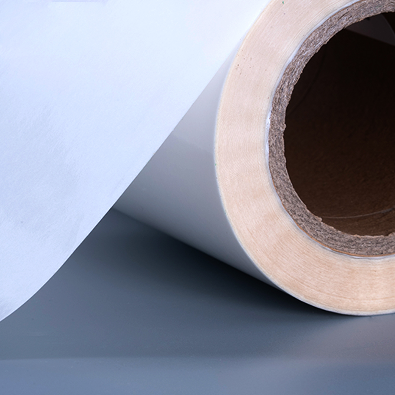 Filme PET 25mic transparente com etiquetas adesivas removíveis de poliéster transparente