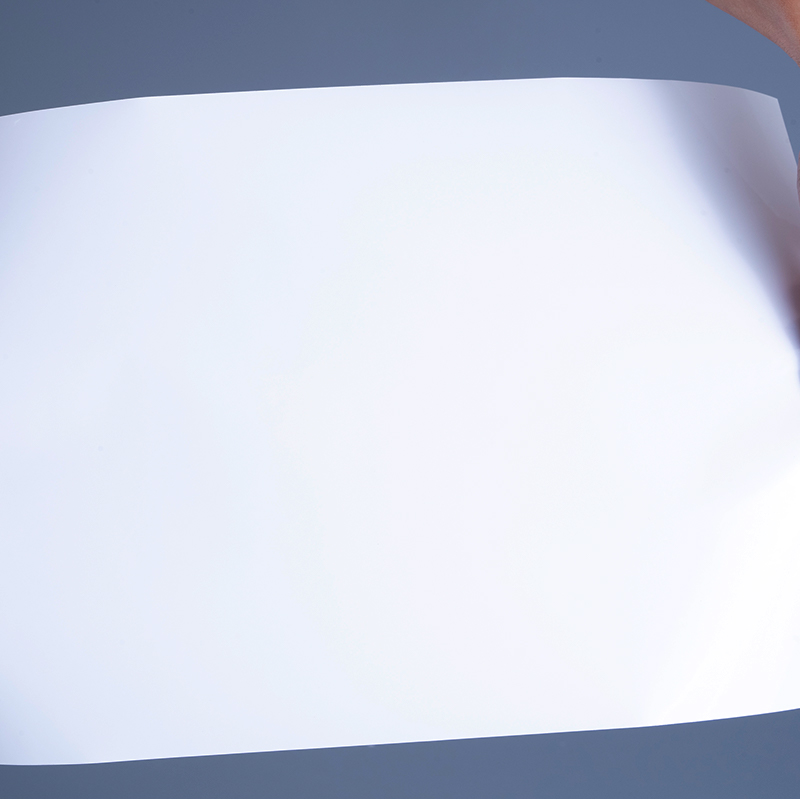 Materiais de etiqueta de filme de vinil PET com brilho 25mic com rolo enorme adesivo acrílico para impressão a jato de tinta