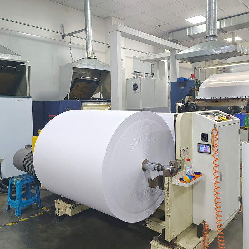 Papel revestido fosco para papel adesivo para impressão a jato de tinta