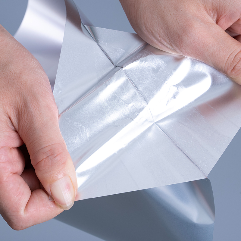 Filme PET prateado fosco para jato de tinta autoadesivo