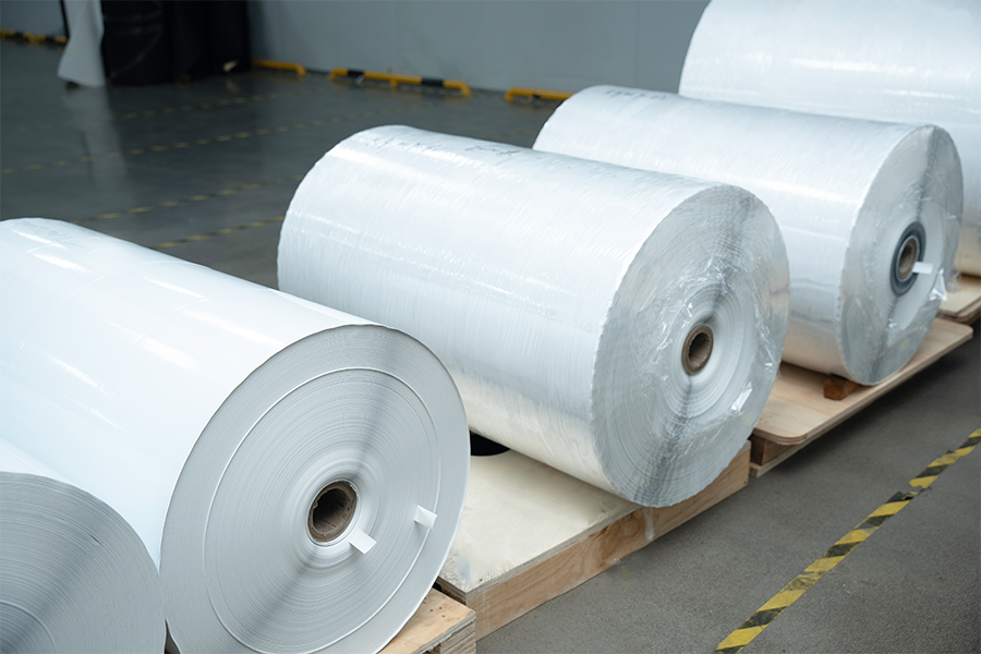 Filme PET transparente para jato de tinta