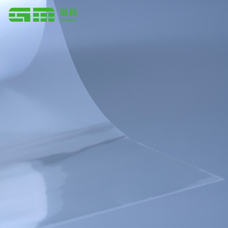 Rolo enorme autoadesivo transparente de PP 50mic com adesivo permanente