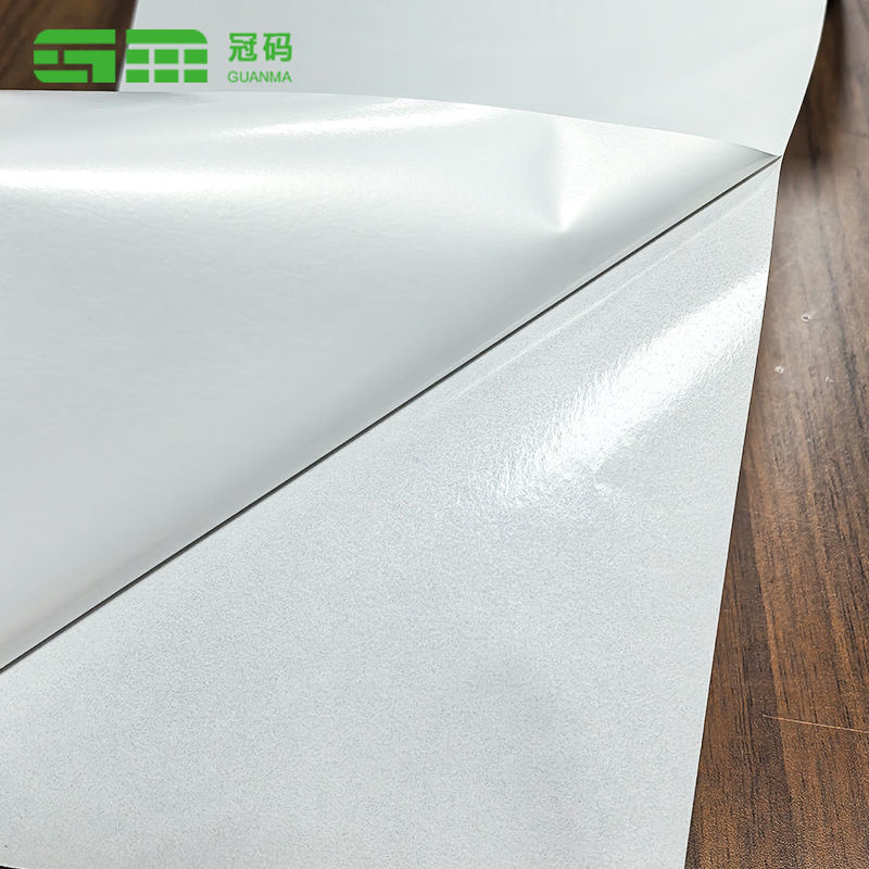 Etiqueta de papel adesivo para pneus com cola de borracha de adesão mais forte