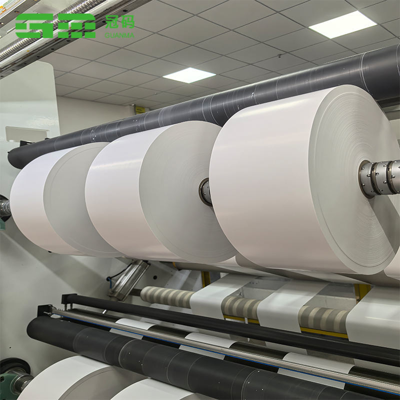 Etiqueta adesiva congelada de papel Pp sintético branco mate para embalagens de alimentos